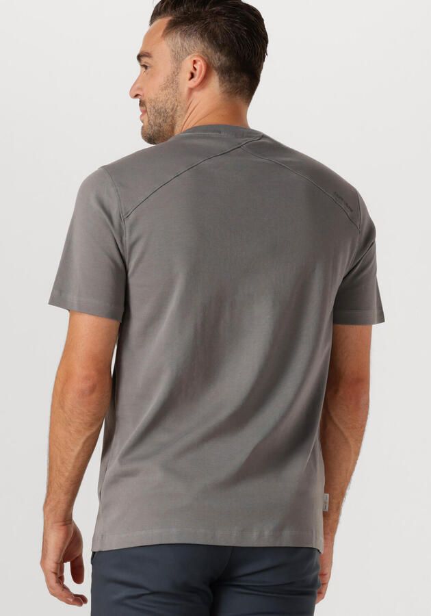 CAST IRON Heren Polo's & T-shirts Regular Fit Interlock Grijs - Foto 2