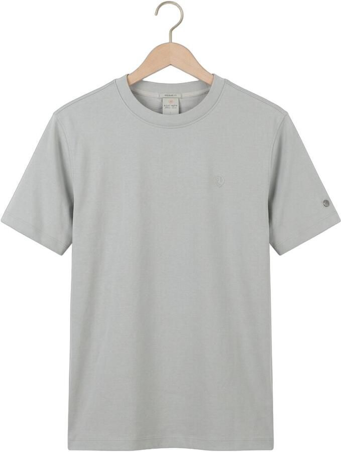 CAST IRON Heren Polo's & T-shirts Regular Fit Interlock Lichtgrijs - Foto 2