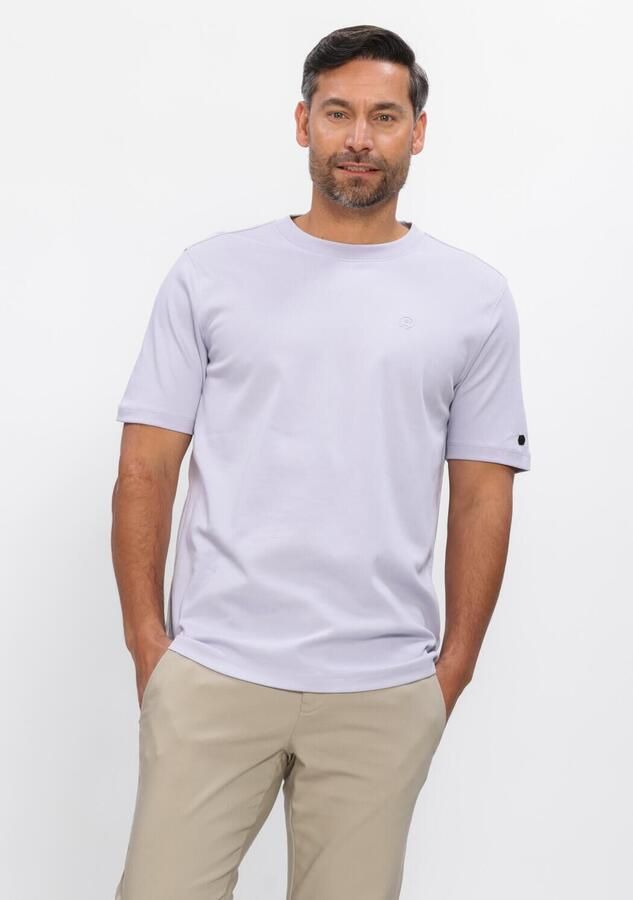 CAST IRON Heren Polo's & T-shirts Regular Fit Interlock Lila