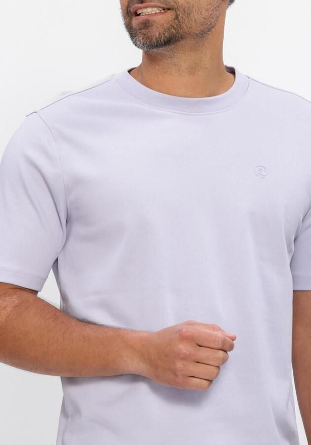 CAST IRON Heren Polo's & T-shirts Regular Fit Interlock Lila - Foto 4