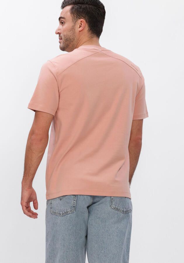 CAST IRON Heren Polo's & T-shirts Regular Fit Interlock Perzik - Foto 3