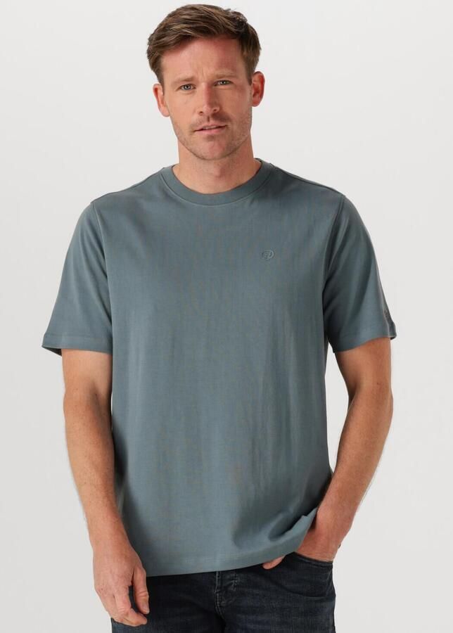 CAST IRON Heren Polo's & T-shirts Regular Fit Interlock Petrol - Foto 4