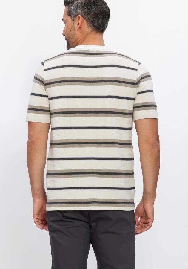 CAST IRON Heren Polo's & T-shirts Regular Fit Stripe Waffle Multi - Foto 4