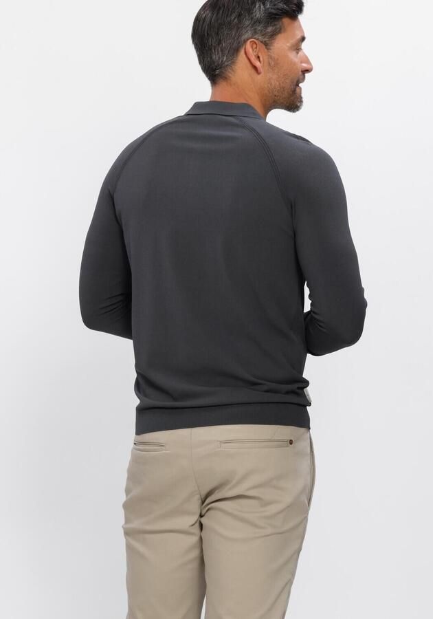 CAST IRON Heren Polo's & T-shirts Regular Fit Viscose Blend Donkergrijs - Foto 2