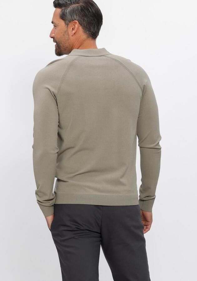CAST IRON Heren Polo's & T-shirts Regular Fit Viscose Blend Olijf - Foto 2