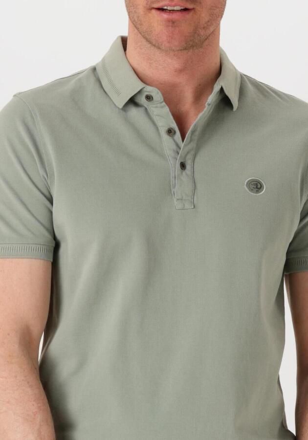 CAST IRON Heren Polo's & T-shirts Short Sleeve Polo Essential Groen - Foto 2