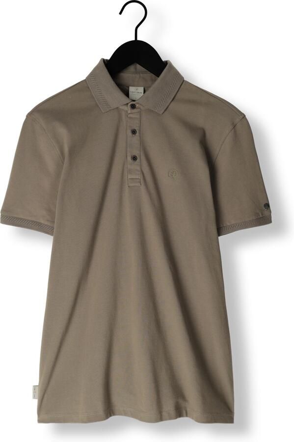 CAST IRON Heren Polo's & T-shirts Short Sleeve Polo Fine Pique Essential Groen - Foto 3