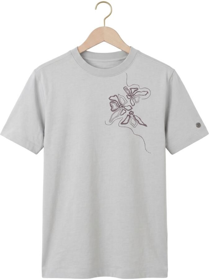 CAST IRON Heren Polo's & T-shirts Short Sleeve R-neck Regular Fit Single Jersey Lichtgrijs - Foto 2