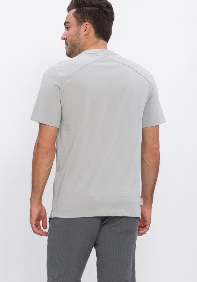 CAST IRON Heren Polo's & T-shirts Short Sleeve R-neck Regular Fit Single Jersey Lichtgrijs - Foto 3