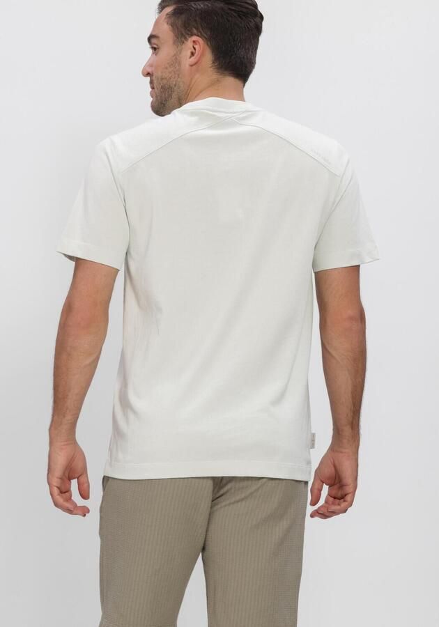 CAST IRON Heren Polo's & T-shirts Short Sleeve R-neck Regular Fit Single Jersey Lichtgrijs - Foto 3
