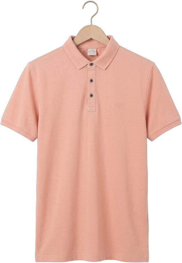 CAST IRON Heren Polo's & T-shirts Slim Fit Fine Pique Essential Perzik - Foto 4