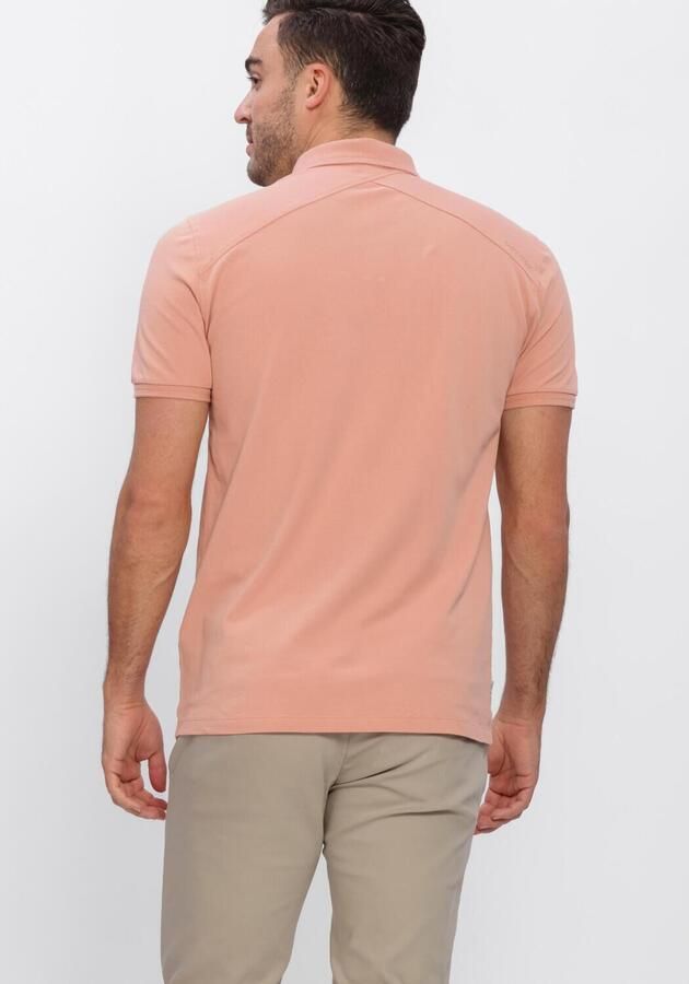 CAST IRON Heren Polo's & T-shirts Slim Fit Fine Pique Essential Perzik - Foto 2