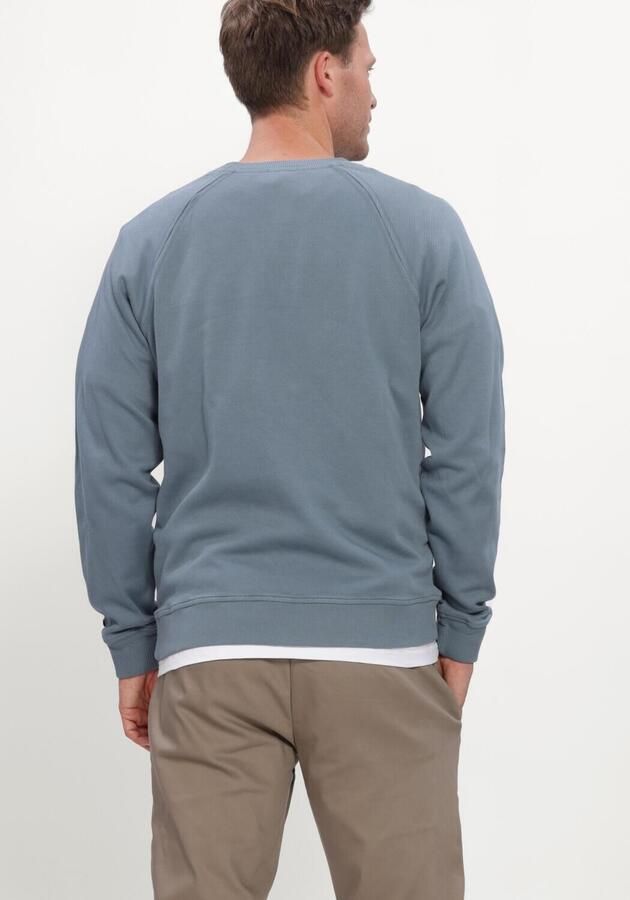 CAST IRON Heren Truien & Vesten Crewneck Regular Fit Twill Blauw - Foto 2