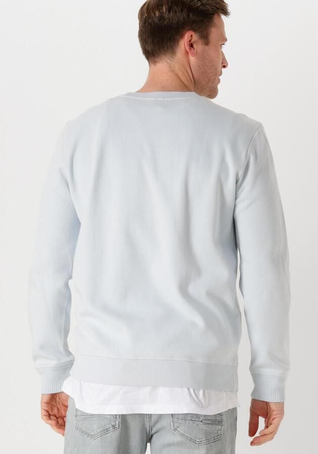 CAST IRON Heren Truien & Vesten Long Sleeve R-neck Regular Fit Twill Blauw - Foto 1