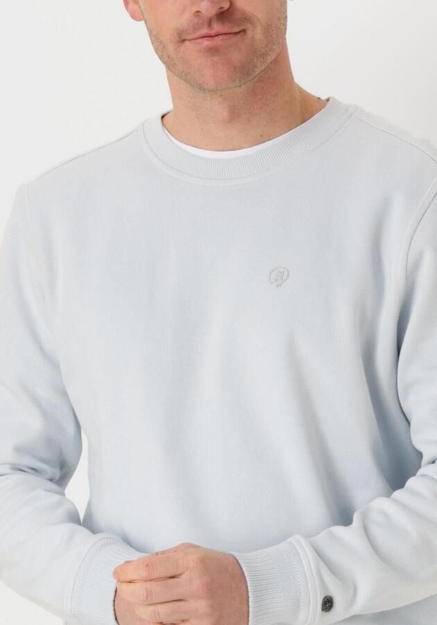 CAST IRON Heren Truien & Vesten Long Sleeve R-neck Regular Fit Twill Blauw - Foto 2