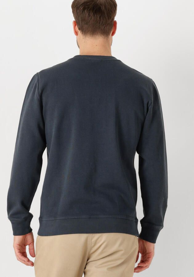 CAST IRON Heren Truien & Vesten Long Sleeve R-neck Regular Fit Twill Blauw - Foto 2