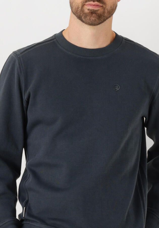 CAST IRON Heren Truien & Vesten Long Sleeve R-neck Regular Fit Twill Blauw - Foto 3