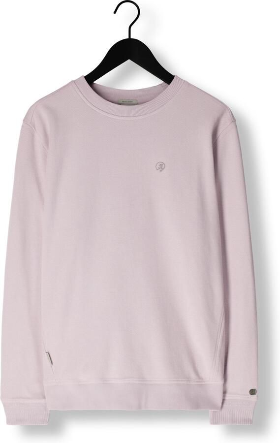 CAST IRON Heren Truien & Vesten Long Sleeve R-neck Regular Fit Twill Lila - Foto 3
