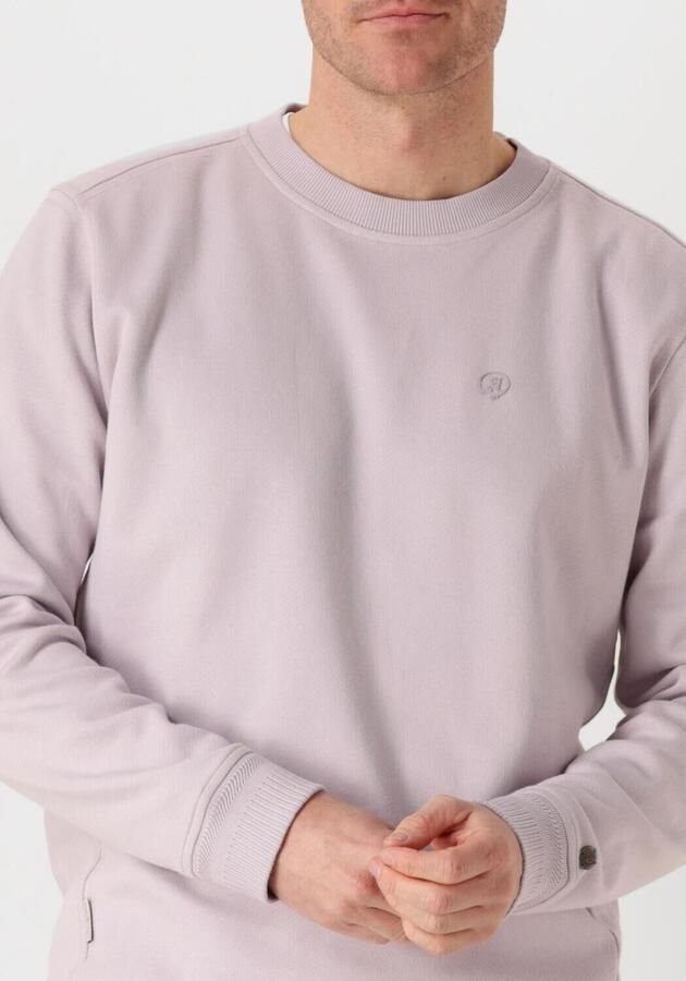 CAST IRON Heren Truien & Vesten Long Sleeve R-neck Regular Fit Twill Lila - Foto 2