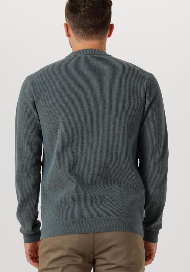 CAST IRON Heren Truien & Vesten Mock Neck Soft Blend Grijs