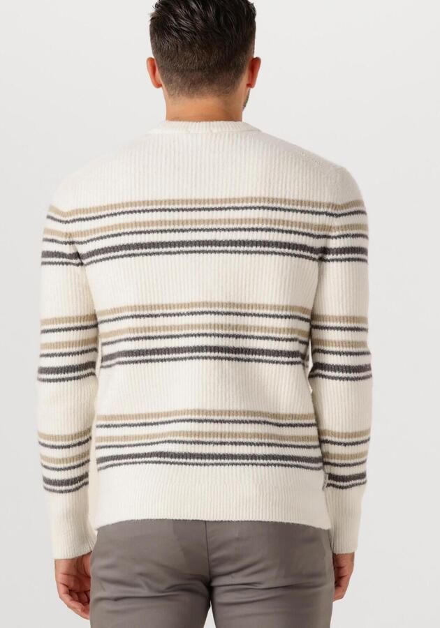 CAST IRON Heren Truien & Vesten Regular Fit Cotton Blend Stretch Gebroken Wit - Foto 2