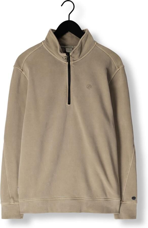 CAST IRON Heren Truien & Vesten Regular Fit Peached Overdye Beige - Foto 3