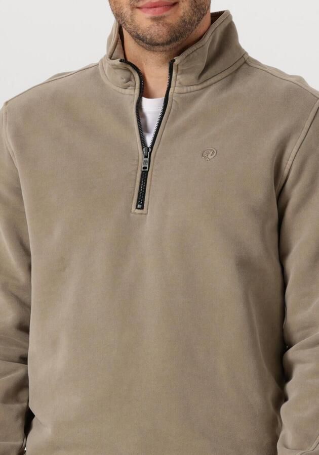 CAST IRON Heren Truien & Vesten Regular Fit Peached Overdye Beige - Foto 2