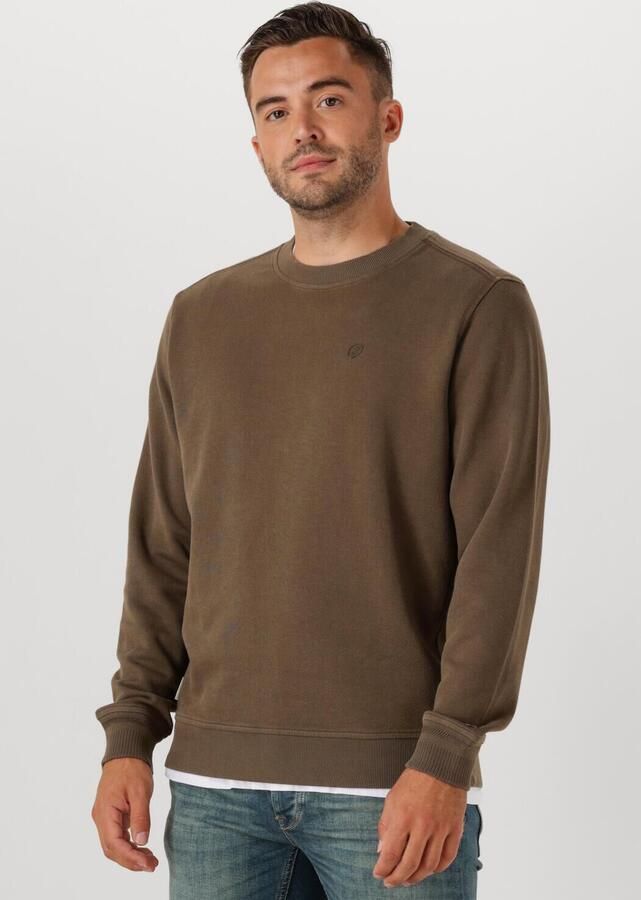 CAST IRON Heren Truien & Vesten Regular Fit Twill Bruin - Foto 4