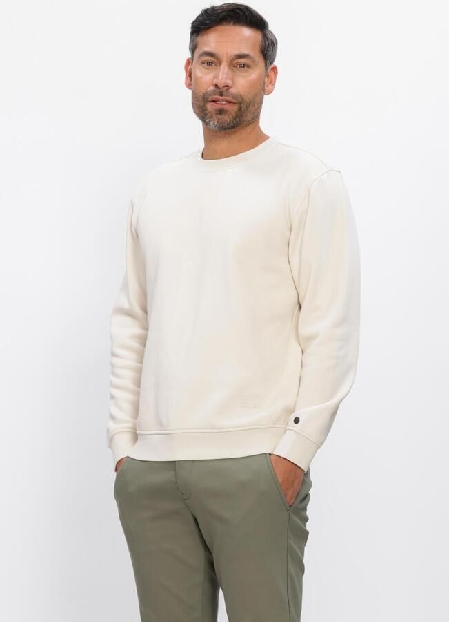 CAST IRON Heren Truien & Vesten Relaxed Fit Graphic Ecru - Foto 2