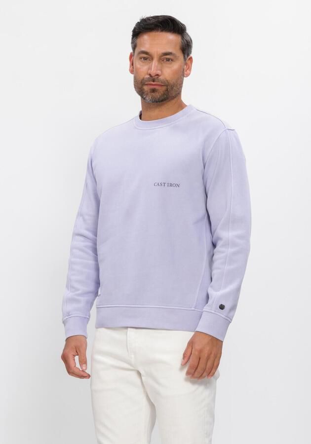 CAST IRON Heren Truien & Vesten Relaxed Fit Sweat Gd Lila