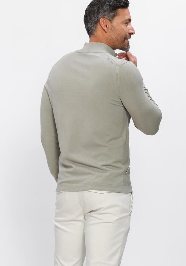 CAST IRON Heren Truien & Vesten Slim Fit Comfort Blend Khaki - Foto 2