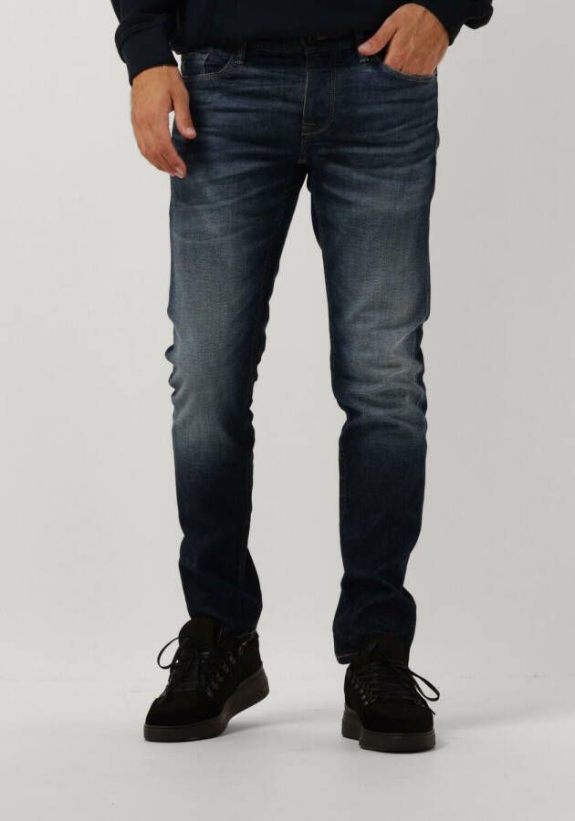 CAST IRON Heren Jeans Riser Slim Deep Intense Blue Donkerblauw