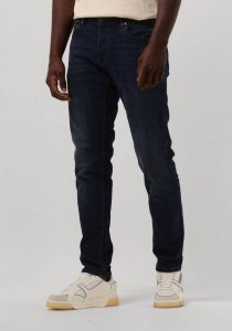 Cast Iron Donkerblauwe Straight Leg Jeans Shiftback Regular Tapered