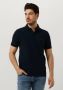 CAST IRON Heren Polo's & T-shirts Short Sleeve Polo Organic Cotton Pique Essential Donkerblauw - Thumbnail 1