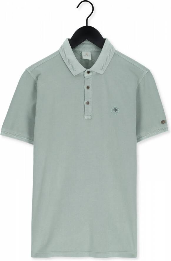 Cast Iron Groene Polo Short Sleeve Polo Cotton Gd Pique