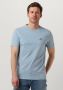Cast Iron Lichtblauwe T-shirt Short Sleeve R-neck Cotton Slub - Thumbnail 1