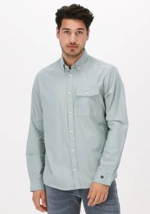 Cast Iron Mint Casual Overhemd Long Sleeve Shirt Relaxed Fit Soft Chambray