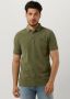 CAST IRON Heren Polo's & T-shirts Short Sleeve Polo Cotton Gd Pique Groen - Thumbnail 1