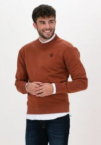 Cast Iron Oranje Sweater R neck Relaxed Fit Essential