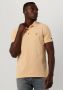CAST IRON Heren Polo's & T-shirts Short Sleeve Polo Injected Cotton Pique Perzik - Thumbnail 1