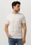 CAST IRON Heren Polo's & T-shirts Short Sleeve R-neck Organic Cotton Slub Essential Wit - Thumbnail 1