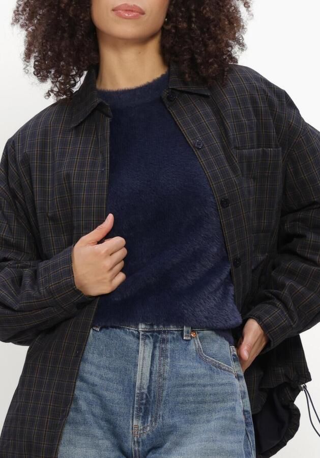 CATWALK JUNKIE Dames Blazers Light Padded Check Jacket Donkerblauw - Foto 4