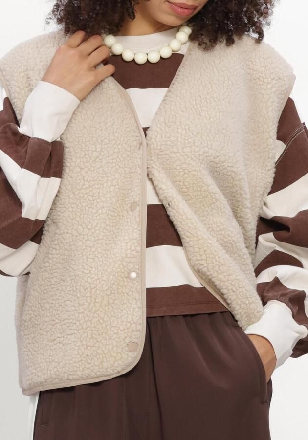 CATWALK JUNKIE Dames Blazers Teddy Bodywarmer Beige - Foto 3