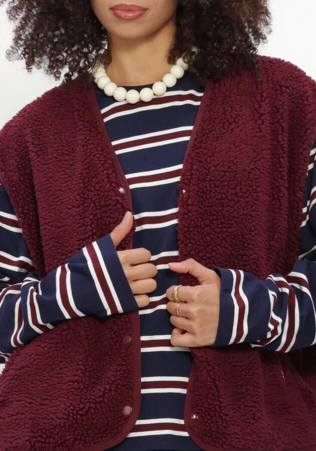 CATWALK JUNKIE Dames Blazers Teddy Bodywarmer Bordeaux - Foto 3