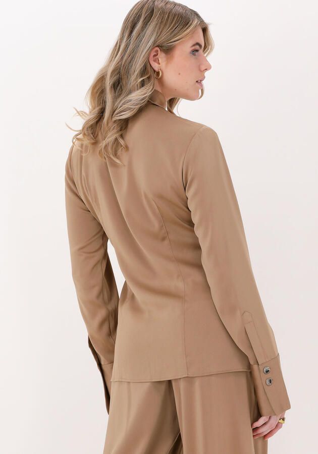 CATWALK JUNKIE Dames Blouses Bl Camelia Bruin