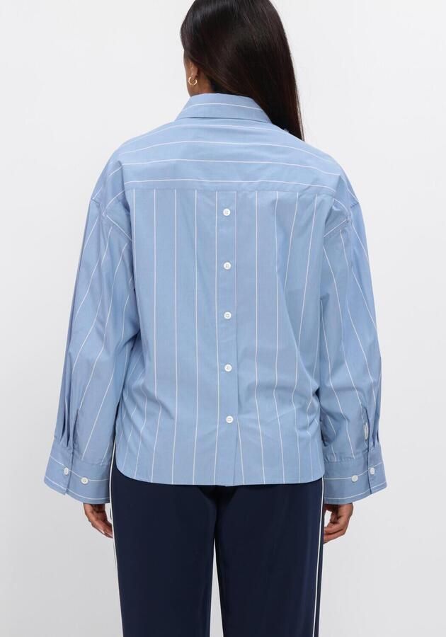 CATWALK JUNKIE Dames Blouses Double Placket Blouse Lichtblauw - Foto 3