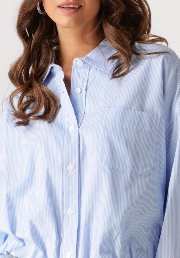 CATWALK JUNKIE Dames Blouses Tuck In Blouse Blauw - Foto 2