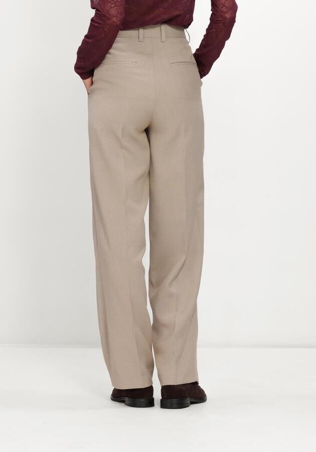 CATWALK JUNKIE Dames Broeken Check Tapered Trousers Beige - Foto 2