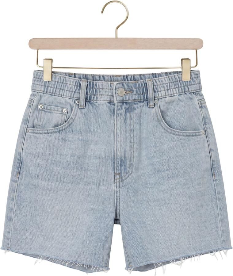 CATWALK JUNKIE Dames Broeken Denim Short With Elastic Waistband Lichtblauw - Foto 2