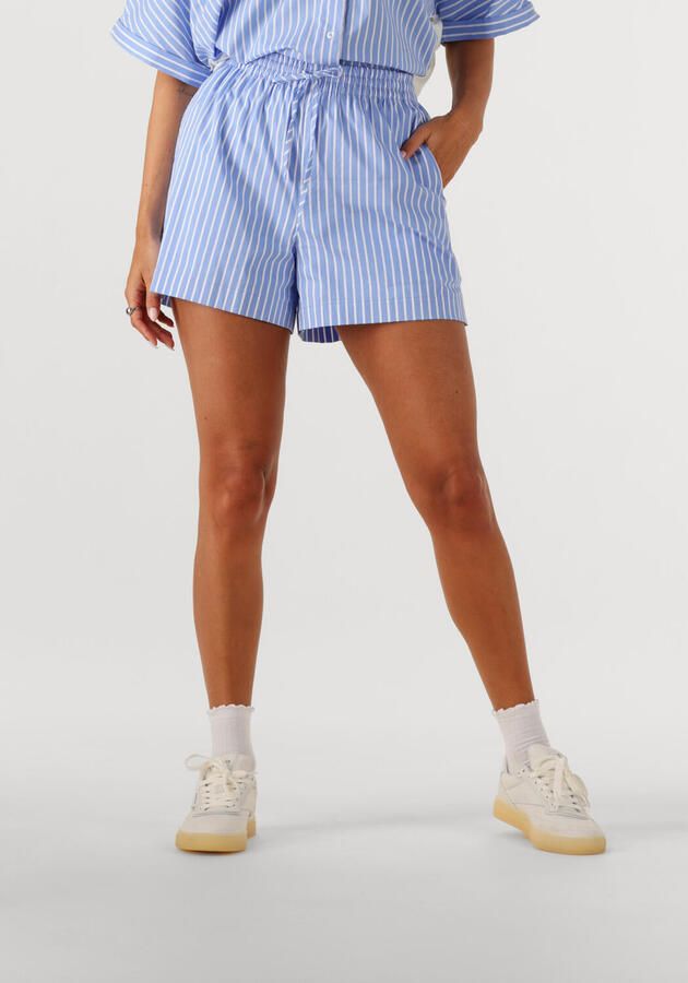 CATWALK JUNKIE Dames Broeken Pull On Striped Short Lichtblauw - Foto 4